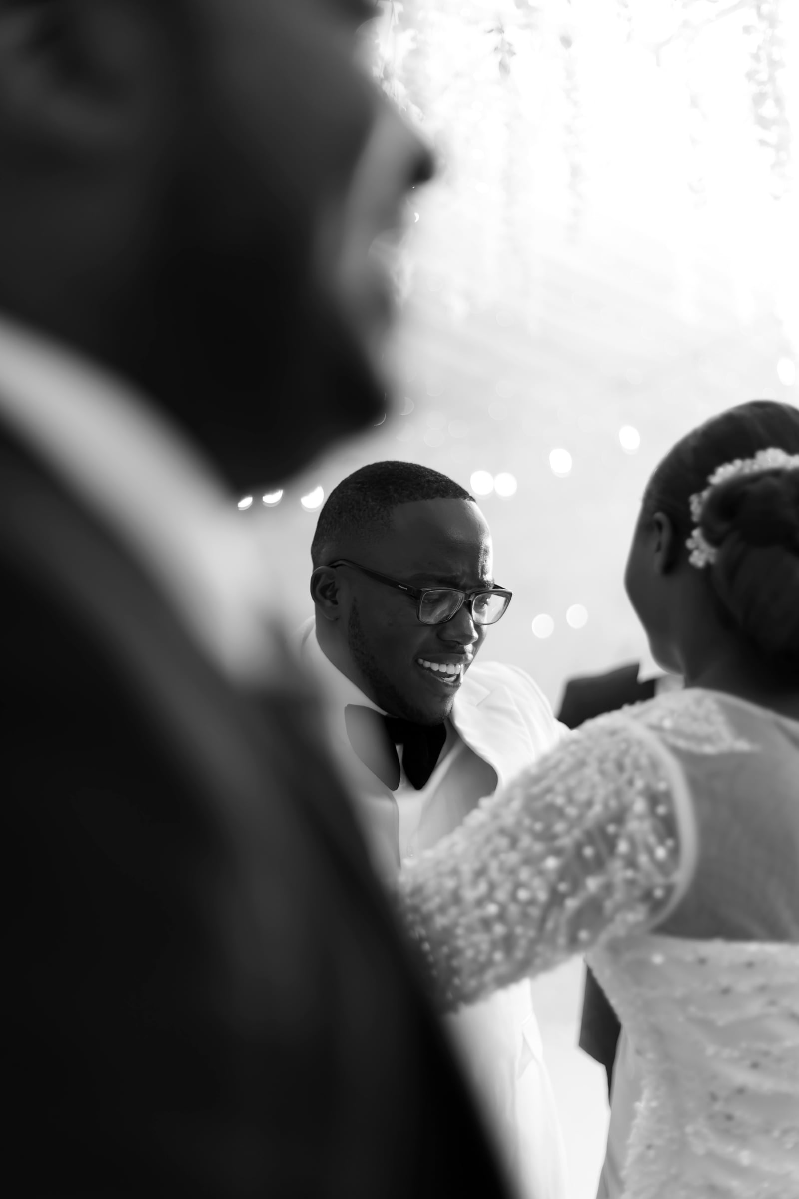 B/W Wedding.